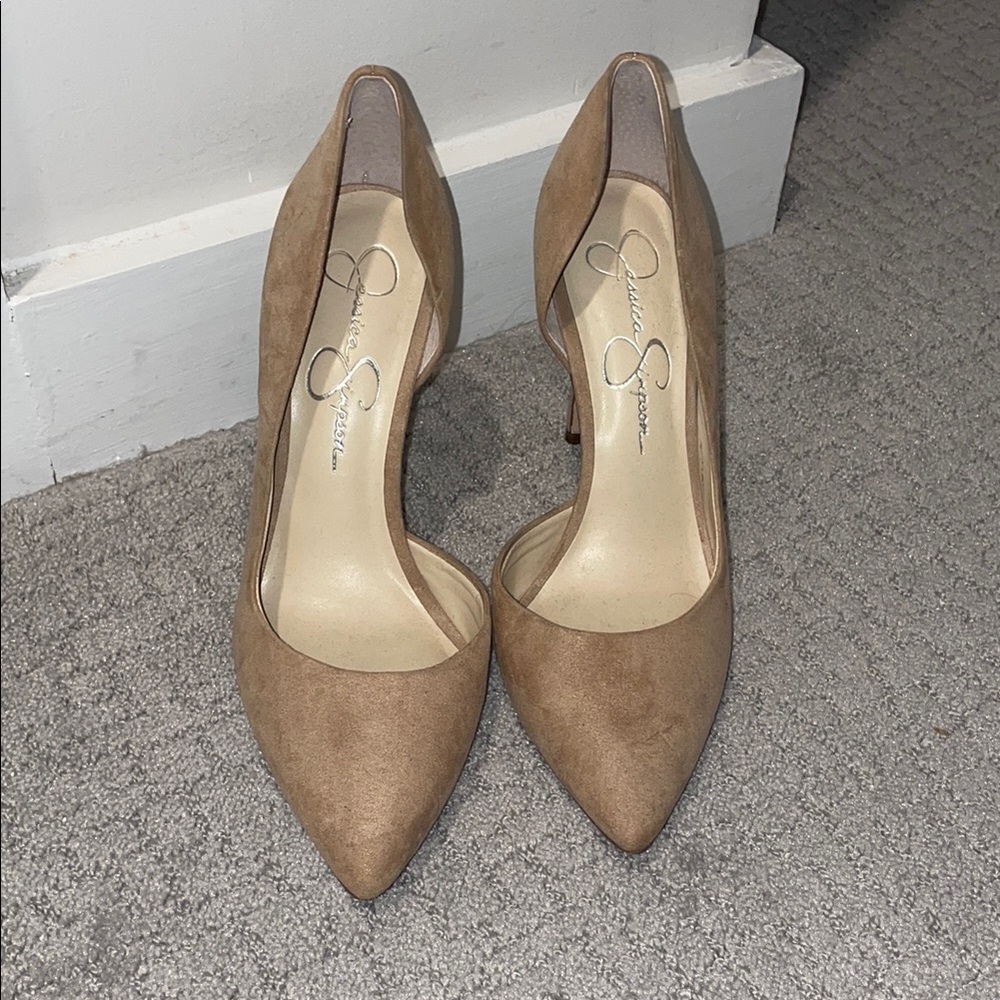 Jessica Simpson Women's Tan Pumps